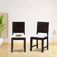 solidwood set of 2 chairs