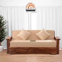 Royo Solid Wood Sofa Cum Bed